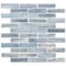 Andova Tiles ANDOVA TILES Dorian 1" x 4" Beveled Glass Brick Joint Mosaic Tile ANDDOR147 - alternate 1